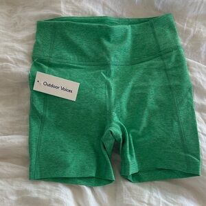 NWT Outdoor Voices Warmup Shorts